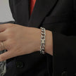Thick Cuban Link Chain Titanium Steel Necklace Clavicle Chain