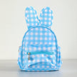 Gingham Bunny Ear Mini Backpack – Cute Plaid Bag for Girls (4 Colours)