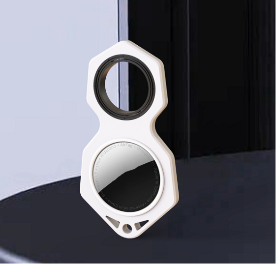 AirTag Keychain Case in Alloy Metal