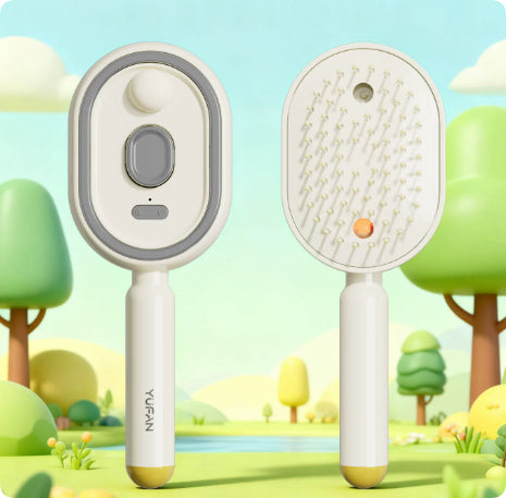 Mist Spray Airbag Massage Comb – Electric Hair Nourishing Brush with Essential Oil Atomization
