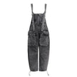Personality Street Tooling Style Overall Baggy Jeans Pant Women