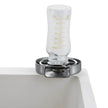 Glass Rinser, 10 Powerful Spraying Jets 360  Rotating Cup Rinser For Sink, 304 Stainless Steel Faucet Cup Washer With ABS Cup Holder For Baby Bottle, Glass Cup, Wine Glass