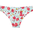 Women's Seamless Floral Print Low-Waist Briefs No-Trace Breathable