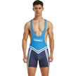 Men's Fitness Swimming Shark Pants Bodysuit Thong
