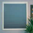 Equipped With A 15 Channel Remote Control And Solar Charging Panel, Electric Fully Blackout Honeycomb Curtain, Intelligent Silent Remote Control Curtain Detachable Lithium Battery