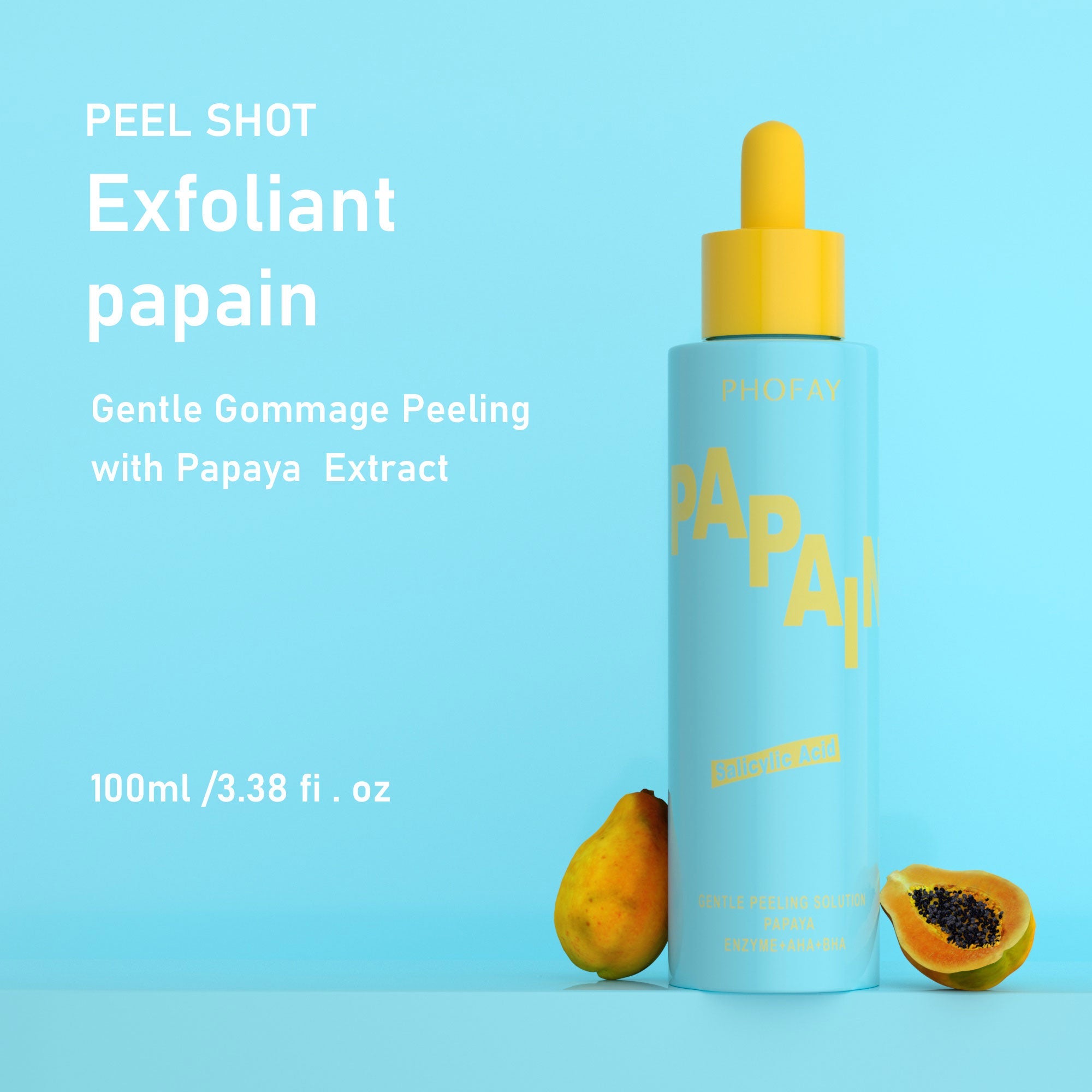 Phofay Exfoliating Face Scrub Set – Deep Pore Cleansing & Skin Renewal