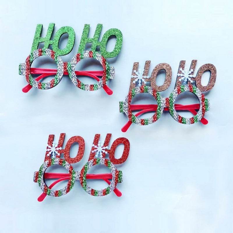 Christmas Creative Party Gathering Dress Up Glasses