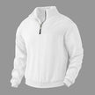 Casual Autumn Winter Half Zip Stand Collar Pullover Sweater top  Men