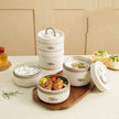 Portable PP 304 Stainless Steel Work Lunch Box