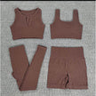 6pcs Yoga Workout Outfit set for women Gym clothes