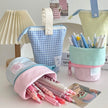 Stationery storage bag - Foldable Compartment -  Large Capacity