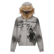 Men's High Street Hoodie Coat - Loose Fit Cardigan Jacket