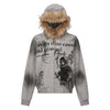 Men's High Street Hoodie Coat - Loose Fit Cardigan Jacket