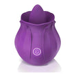 Rechargeable Rose Toy With Tongue Licking Best Clitoral Stimulator for Women