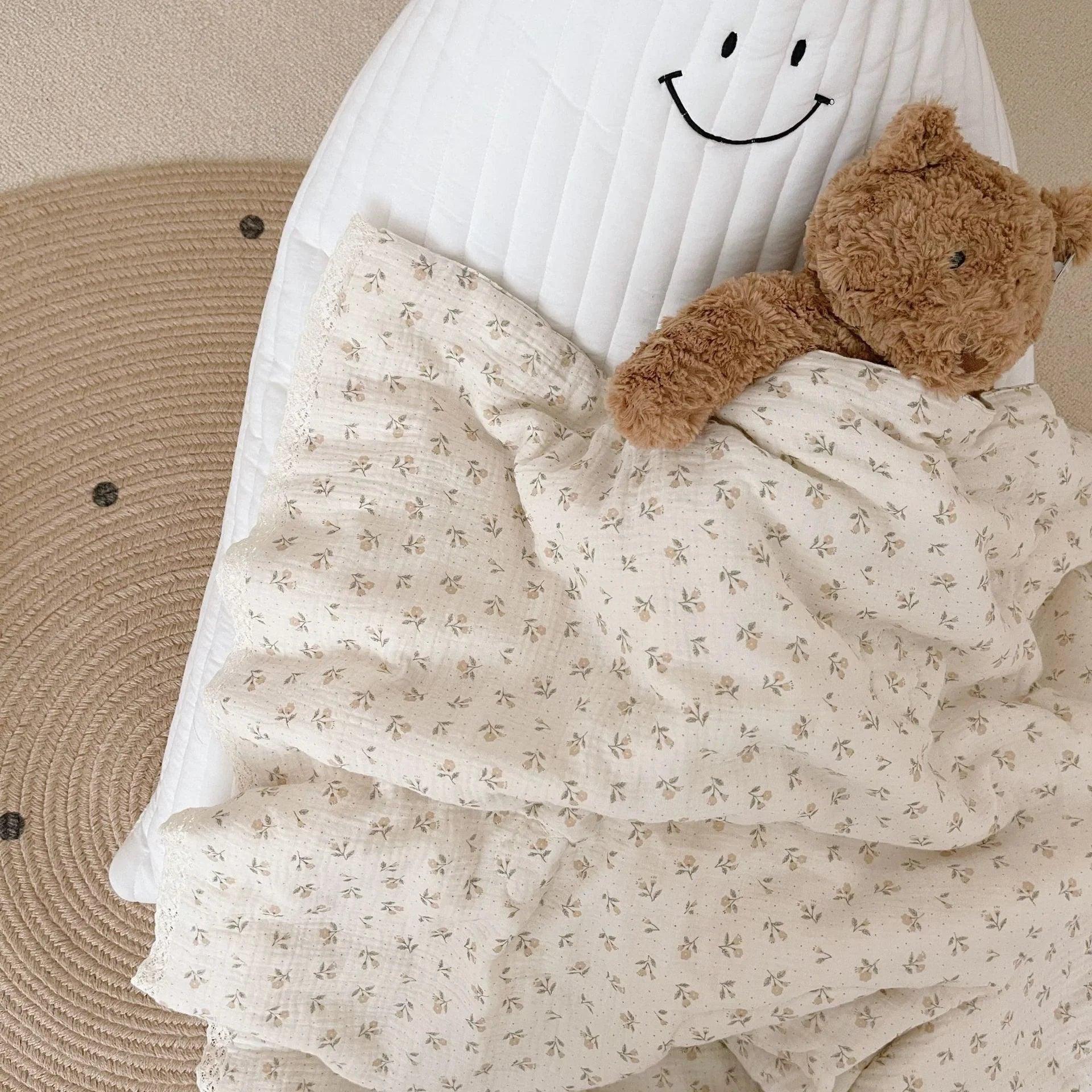 Pure Cotton Class A Double-layer Gauze Summer Air-conditioning Thin Duvet