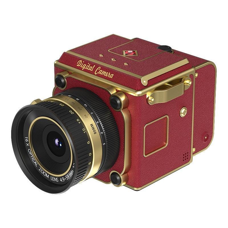 Flip-Screen Compact Digital Camera, 64MP Entry-Level Point and Shoot