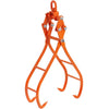 VEVOR Sturdy Harden Steel Timber Claw Hook Rotation Log Tong