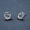 Dignified Hollow Multi-circle Zircon Design Earring