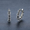 European And American Design Zircon Copper Ear Buckle Simple And Advanced Earring