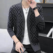 Slim fit  High-end Knitted Cardigan Sweater For Men