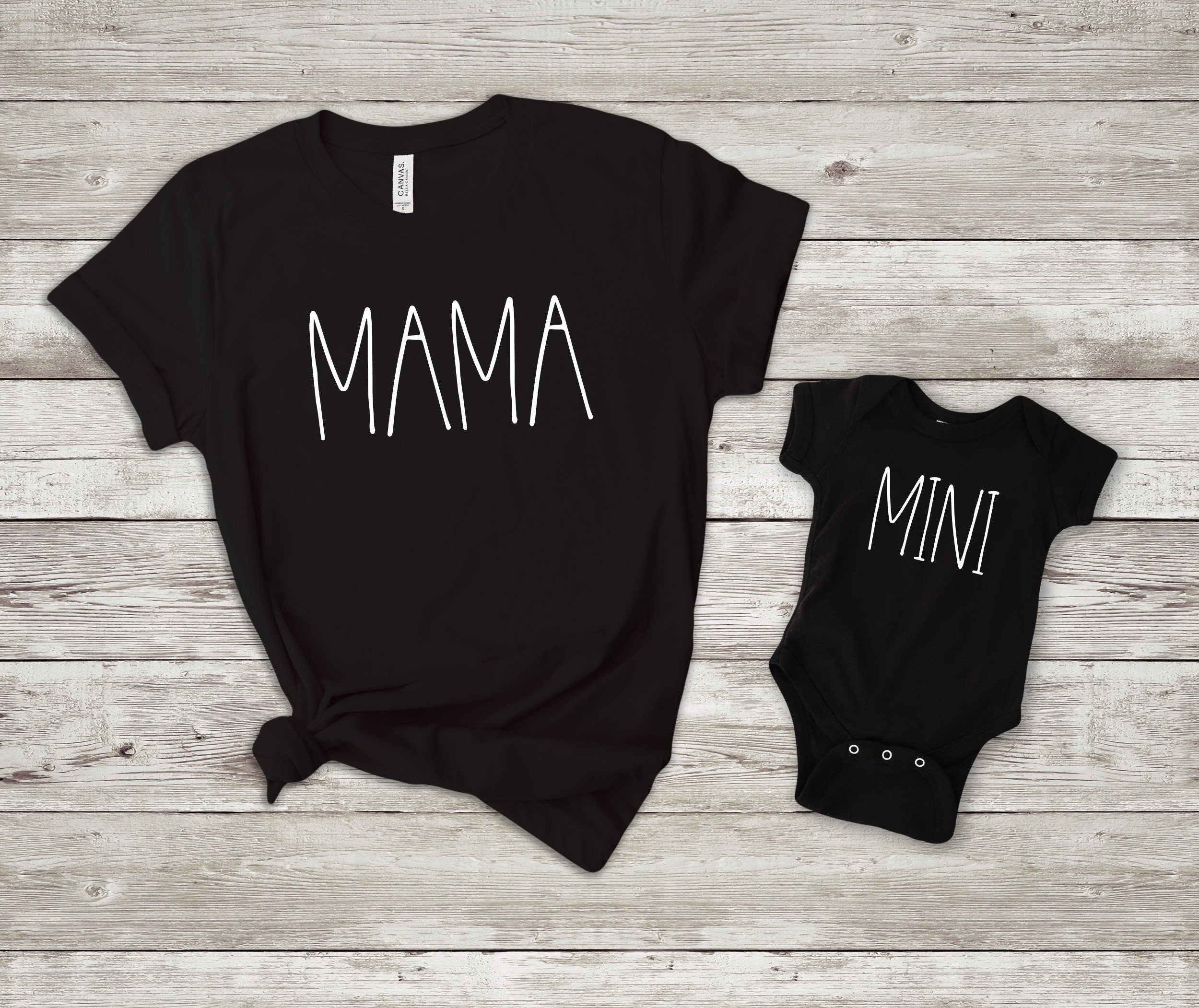 Mama and Mini Matching Shirts