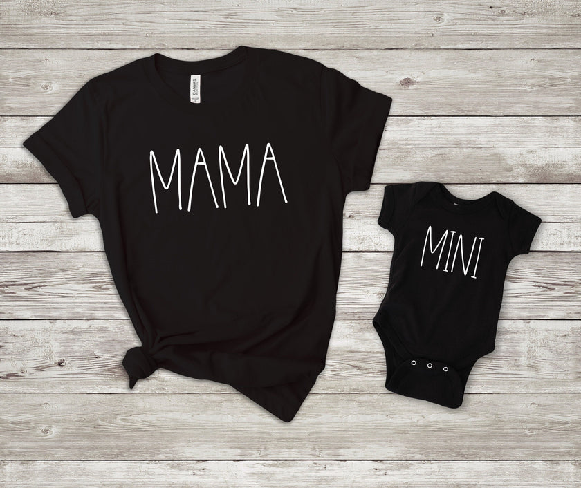 Mama and Mini Matching Shirts