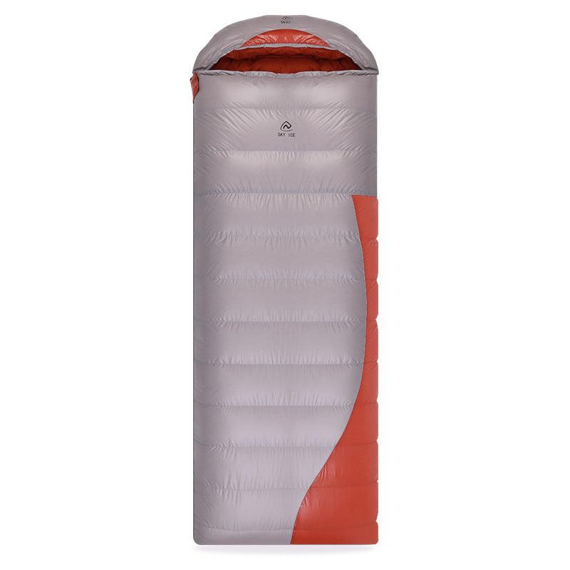 Adult Goose Down Envelope Sleeping Bag – Lightweight Winter Camping Sleeping Bag