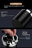 Car Ashtray with Lid for Cup Holder – Smokeless Car Ashtray for Canada & USA | No-Spill Auto Ashtray