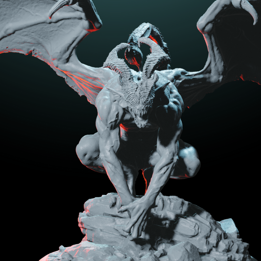 Winged Demon | Medium (1in base) | 5e