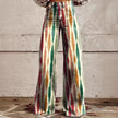 3D Novelty Print Wide Leg Jeans – Loose Fit Graphic Denim Pants