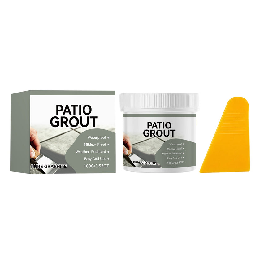 Dark Gray Tile Grout — Waterproof Bathroom & Kitchen Floor Gap Repair Sealer (100g Kit)