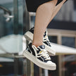 Men's Casual Sneakers with Color-Block Design and Rubber Sole