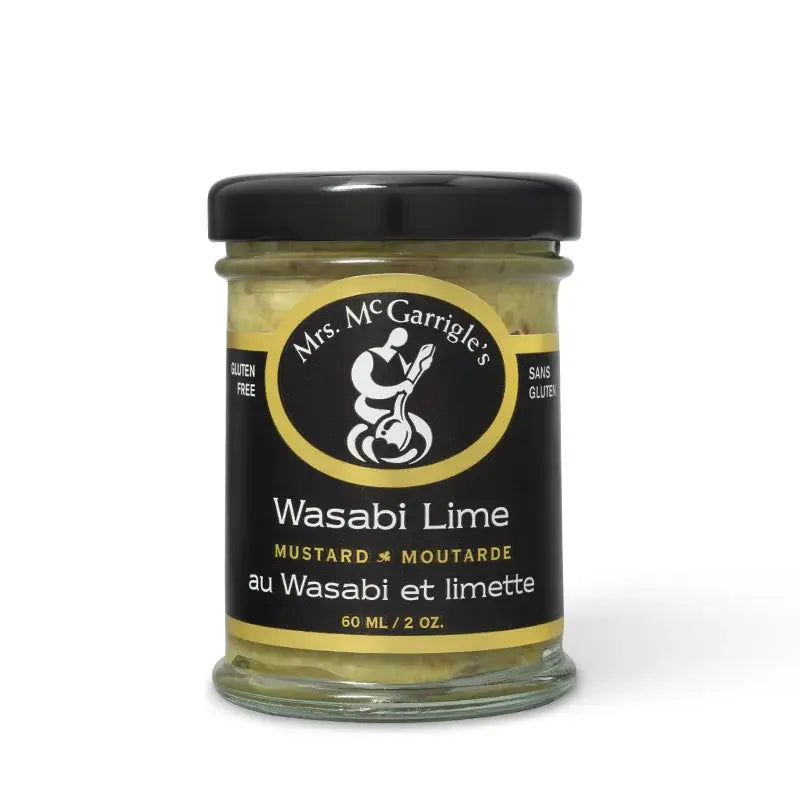 Mrs. McGarrigle’s Wasabi Lime Mustard