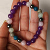 Boho Style 8mm Beaded Gemstone Bracelet Unisex