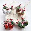 Chinese Hawthorn Bow Hemp Rope Jingling Bell Decoration