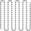 Grade 30 Chain 3 16 Inch By 100Ft Length Grade 30 Proof Coil Chain Zinc Plated Grade 30 Chain For Towing Logging Agriculture And Guard Rails