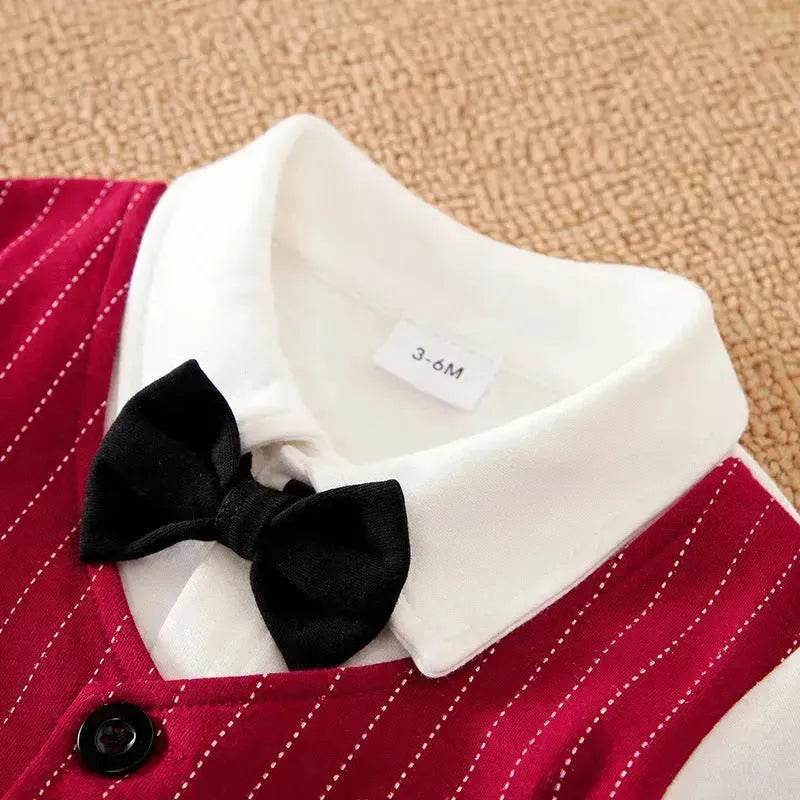 Newborn Baby Boy Gentleman Romper Suit baby boy clothes  baby boy outfits