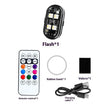 Wireless Motorcycle Warning Light with Remote Control – LED Safety Strobe Light Canada