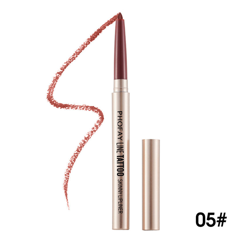 PHOFAY Line Tattoo Skinny Lip Liner – Waterproof, Long-Lasting (Singles & Sets)