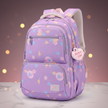 Girls Galaxy Backpack – Cartoon Print Campus School Bag (Backpack or 3-Piece Set)