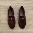 Women's Suede Penny Loafers