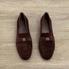 Women's Suede Penny Loafers