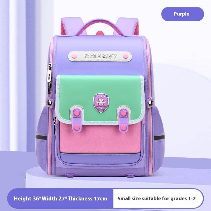 British Style School Bag Ergonomic Spine Supportive Backpack