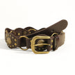 Vintage Riveted Punk Belt – Alloy & PU Unisex Fashion Belt in 110cm & 120cm (12 Styles)