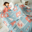Cotton Four-layer Gauze Towel Blanket Air Conditioning Blanket Thin Duvet