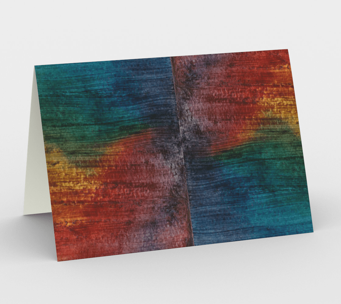 Set of 3 Blank Greeting Cards | 5 x 7 | Painted