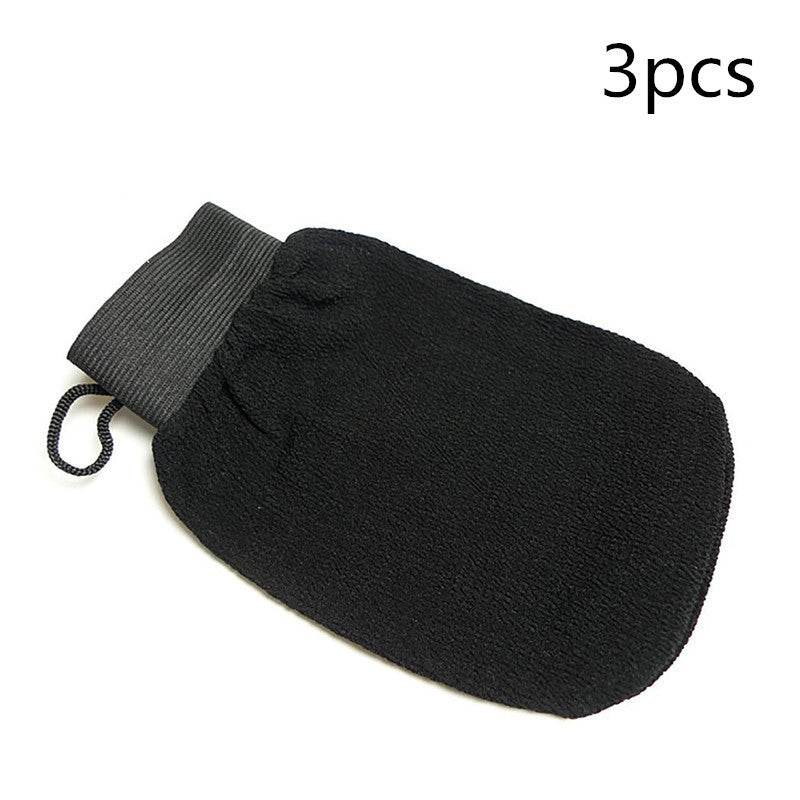 Rayon Bath Gloves exfoliating sponge Single Layer Multicolor Rubbing Dead Skin