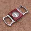 Stainless Steel Cutter - Thickened Wood Inlaid