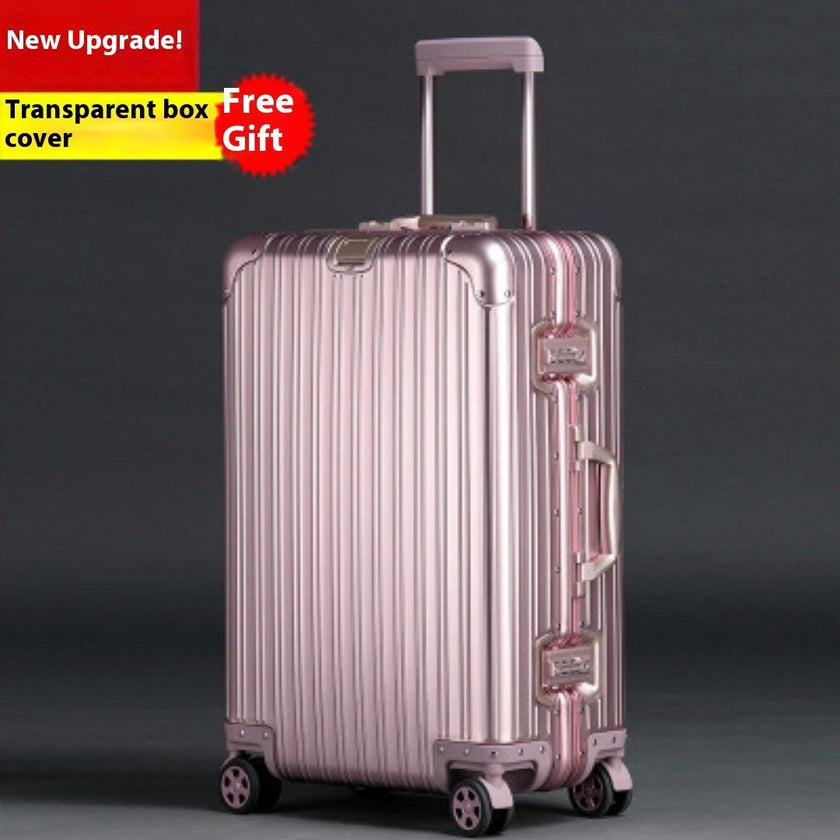 Men's And Women's Metal Travel Luggage
