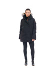 Outdoor Survival Canada Women's Kasa -40 Down Parka, Orca Black, Small - On Display